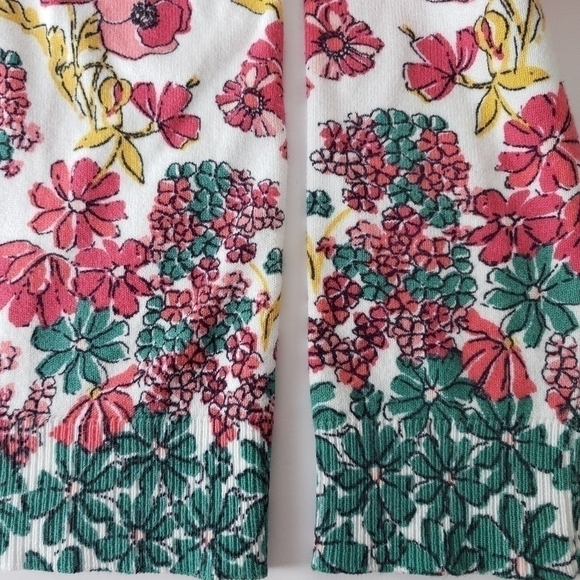 Karen Scott Long Sleeve Button Down Cardigan Floral Print Size XS - Picture 8 of 9